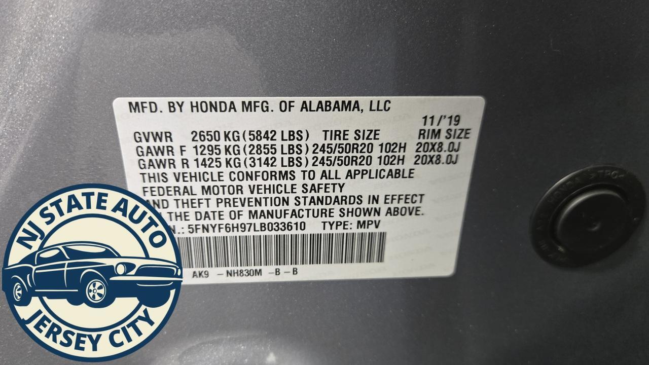 2020 Honda Pilot Touring Jersey City NJ