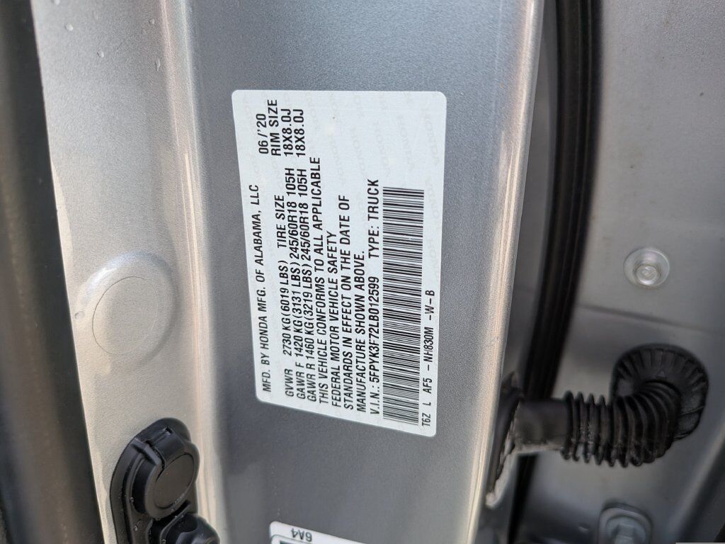 2020 Honda Ridgeline RTL-E San Clemente CA