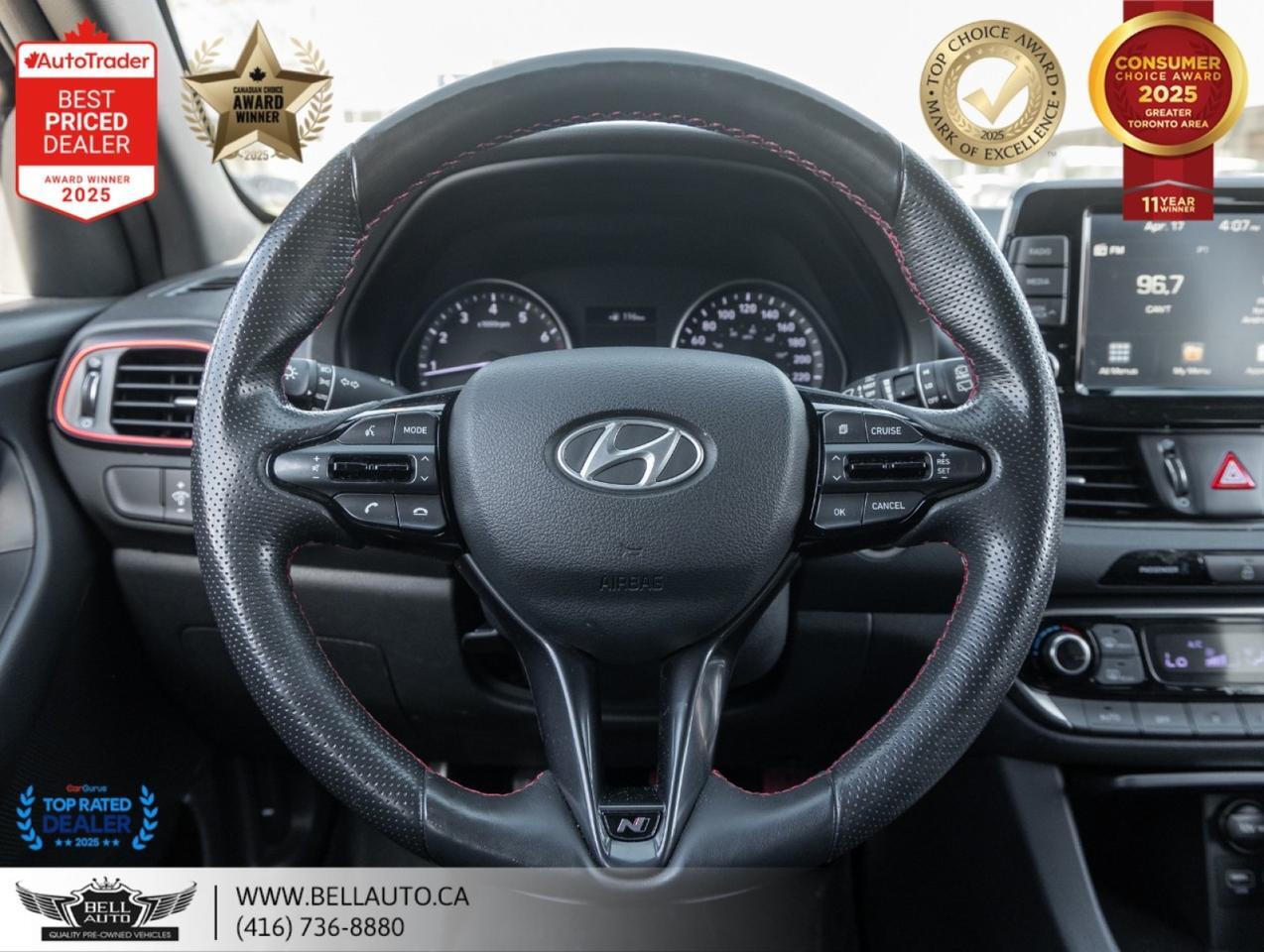 2020 Hyundai Elantra GT N Line | B.CAM | PANO | HTDSEATS | LOWKMS | ONEOWNER Toronto ON