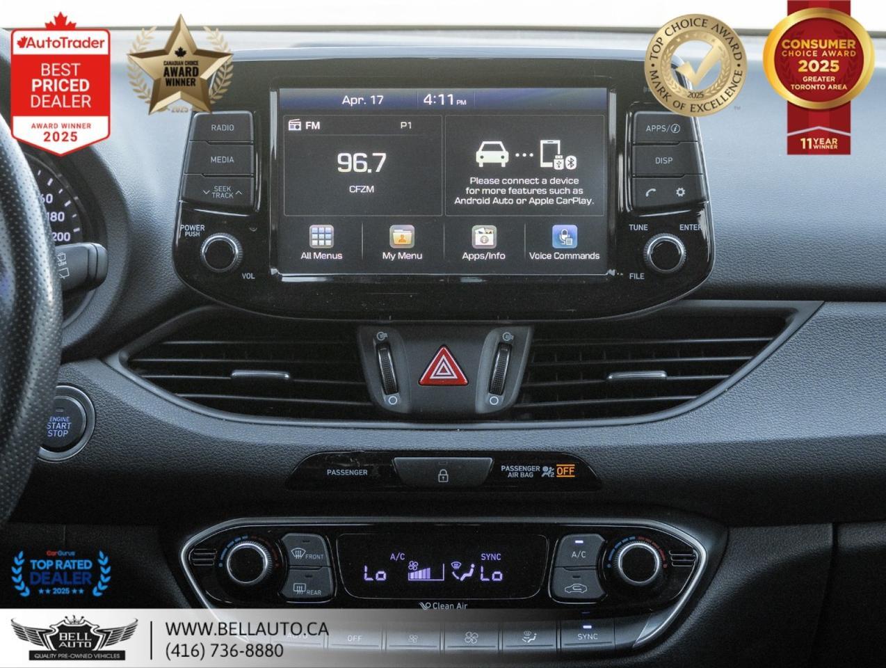 2020 Hyundai Elantra GT N Line | B.CAM | PANO | HTDSEATS | LOWKMS | ONEOWNER Toronto ON