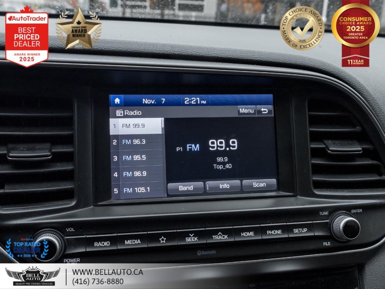 2020 Hyundai Elantra Preferred | B.CAM | HTD SEATS | CRS CNTRL | BLTH Toronto ON