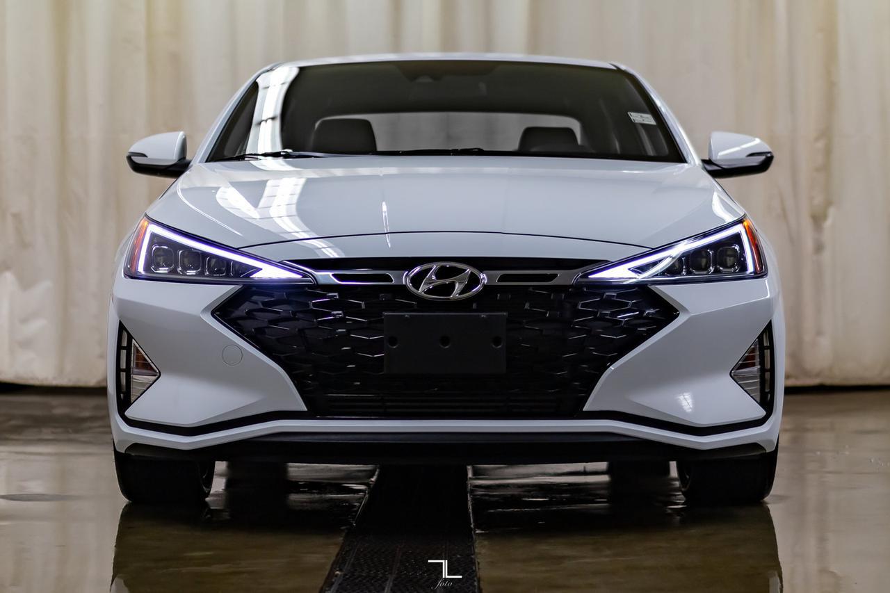 2020 Hyundai Elantra Sport Manual Leahter Roof BCam Red Deer AB