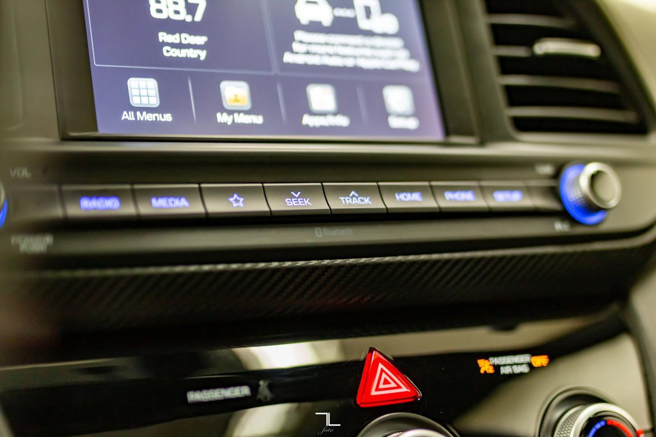 2020 Hyundai Elantra Sport Manual Leahter Roof BCam Red Deer AB