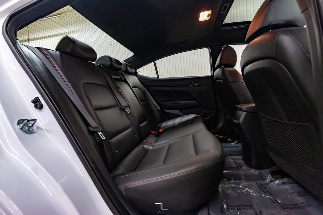 2020 Hyundai Elantra Sport Manual Leahter Roof BCam Red Deer AB