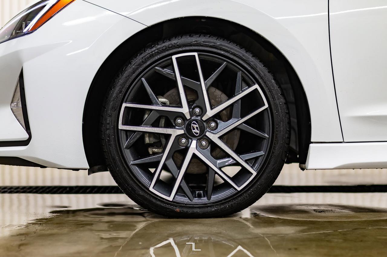 2020 Hyundai Elantra Sport Manual Leahter Roof BCam Red Deer AB