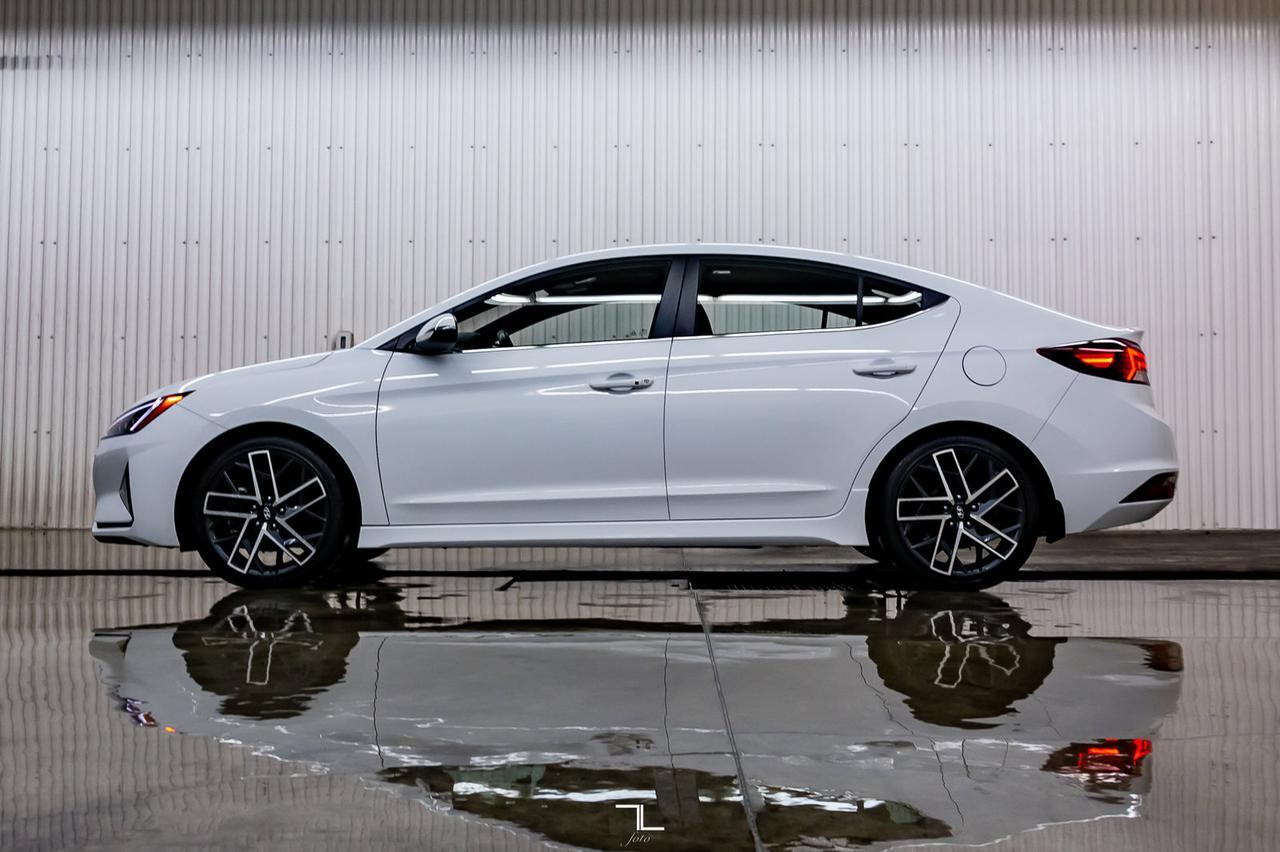 2020 Hyundai Elantra Sport Manual Leahter Roof BCam Red Deer AB