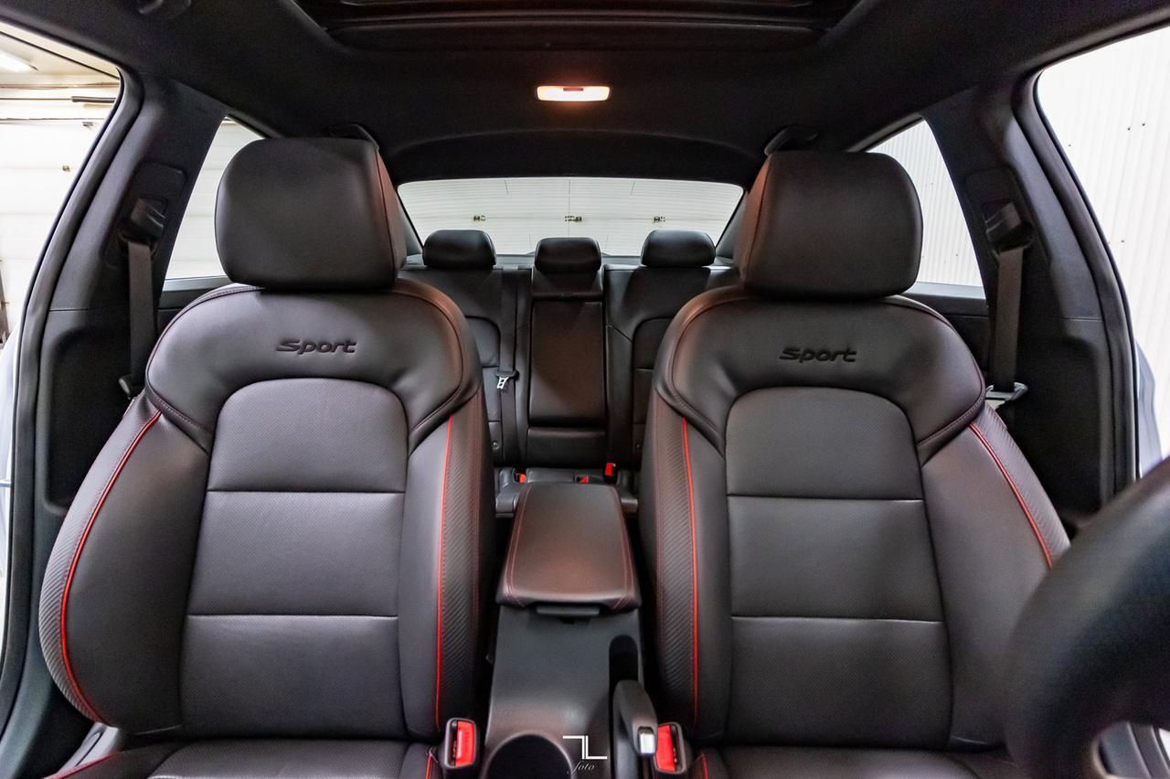 2020 Hyundai Elantra Sport Manual Leahter Roof BCam Red Deer AB