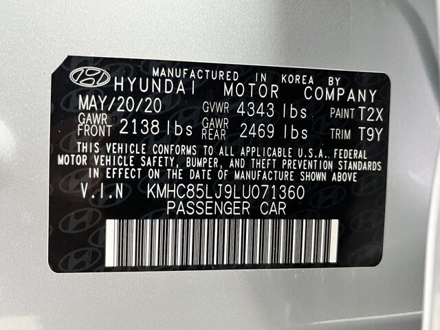 2020 Hyundai Ioniq Electric Limited Carrollton TX