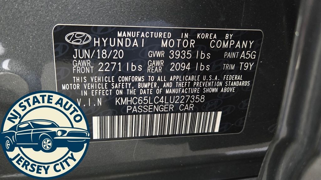 2020 Hyundai Ioniq Hybrid Blue Jersey City NJ