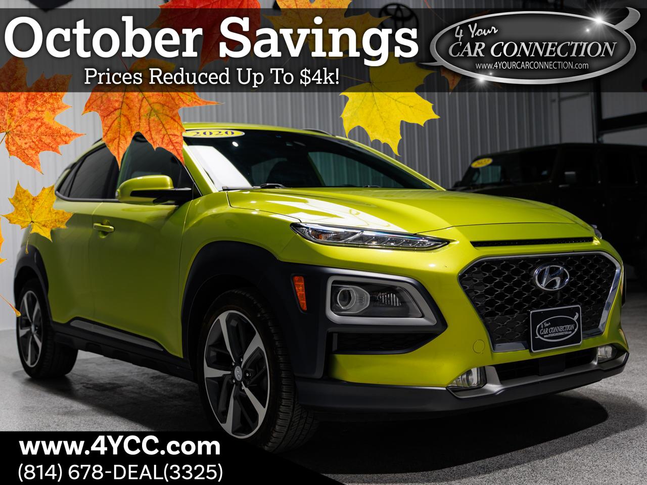 2020 Hyundai Kona Ultimate AWD Cranberry PA