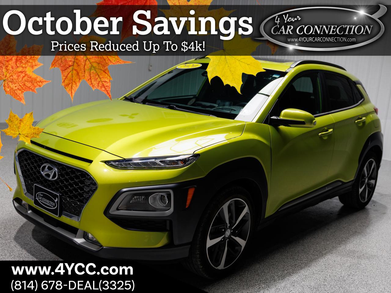 2020 Hyundai Kona Ultimate AWD Cranberry PA