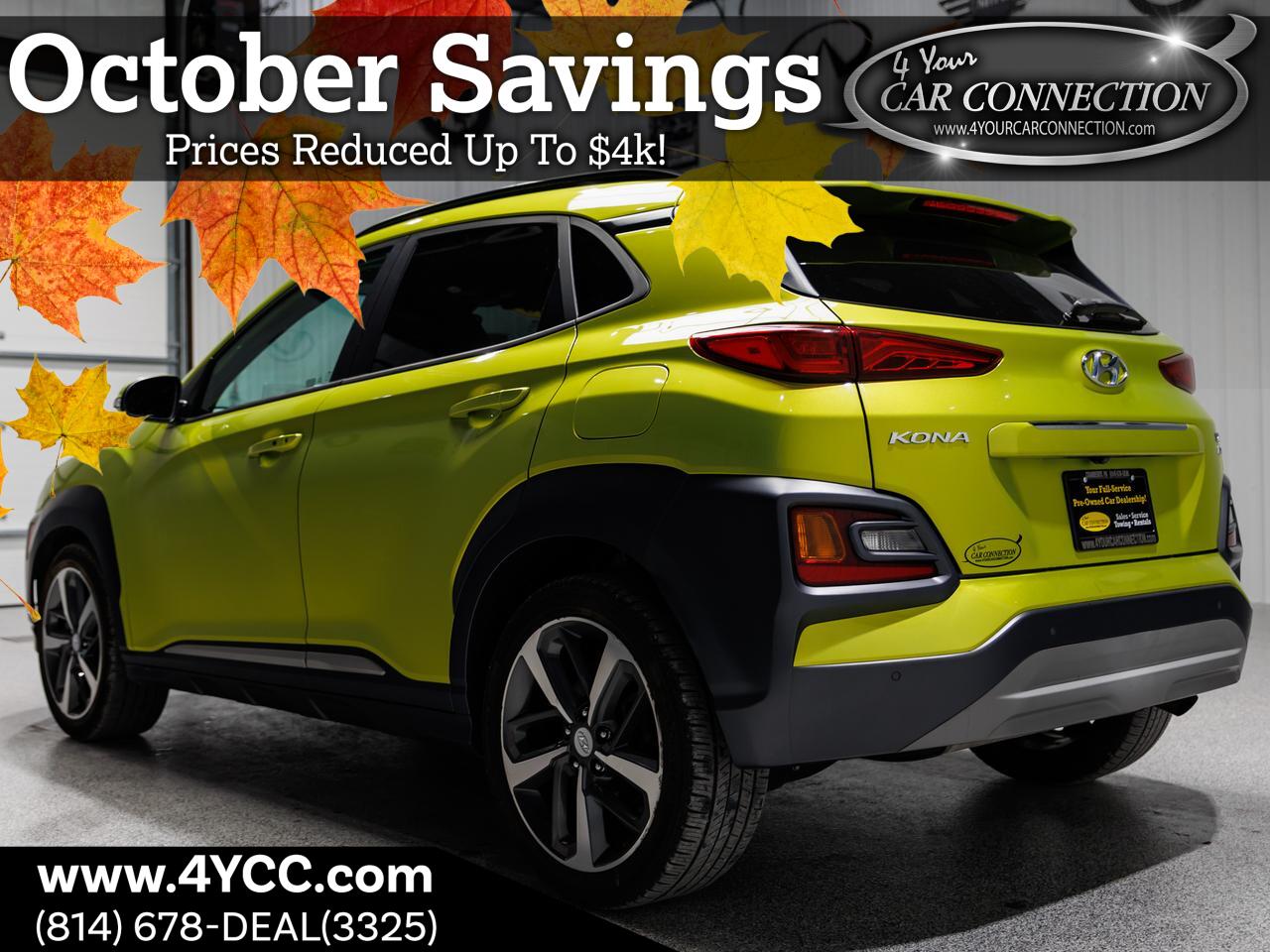 2020 Hyundai Kona Ultimate AWD Cranberry PA