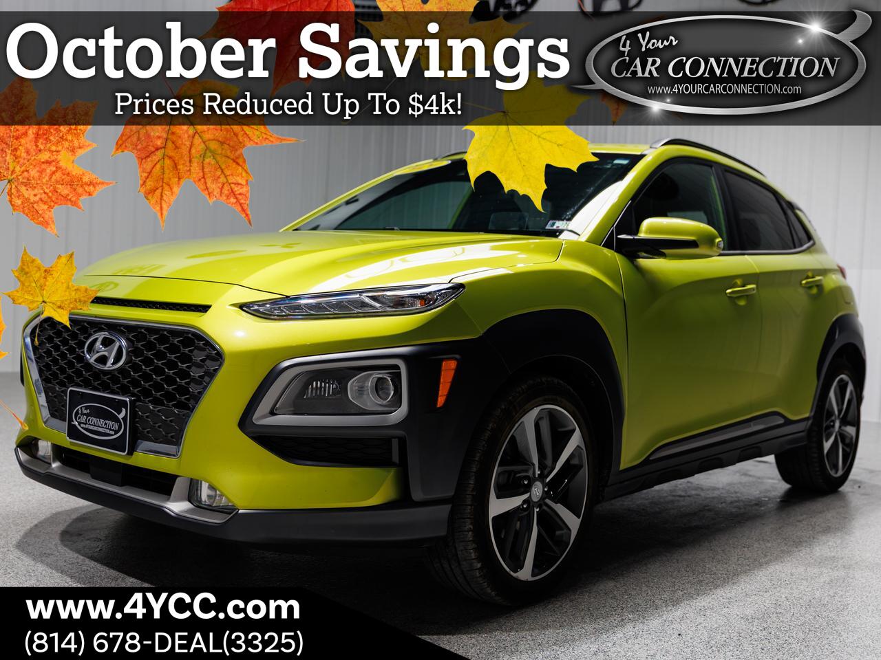 2020 Hyundai Kona Ultimate AWD Cranberry PA