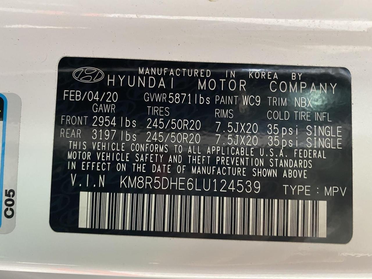2020 Hyundai Palisade Limited Richmond Hill NY