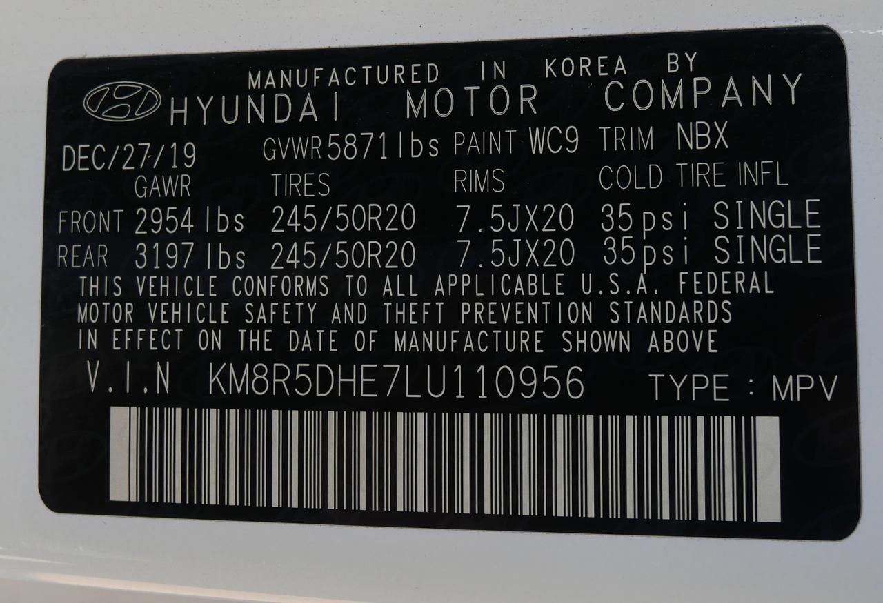 2020 Hyundai Palisade Limited San Juan TX