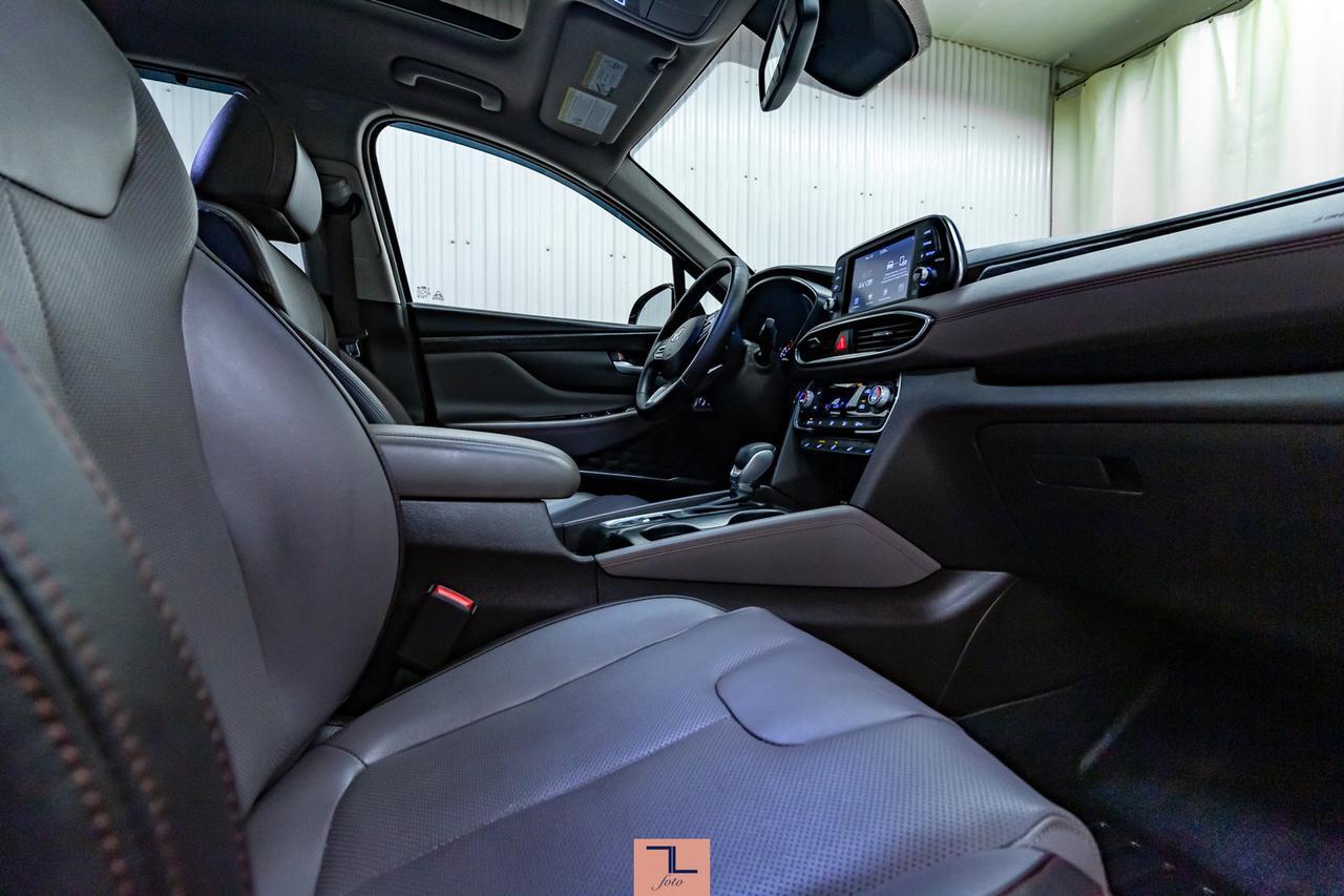 2020 Hyundai Santa Fe AWD Luxury Ltd. Leather Roof Nav Red Deer AB