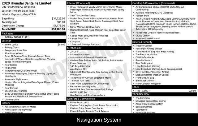2020 Hyundai Santa Fe Limited Raleigh NC