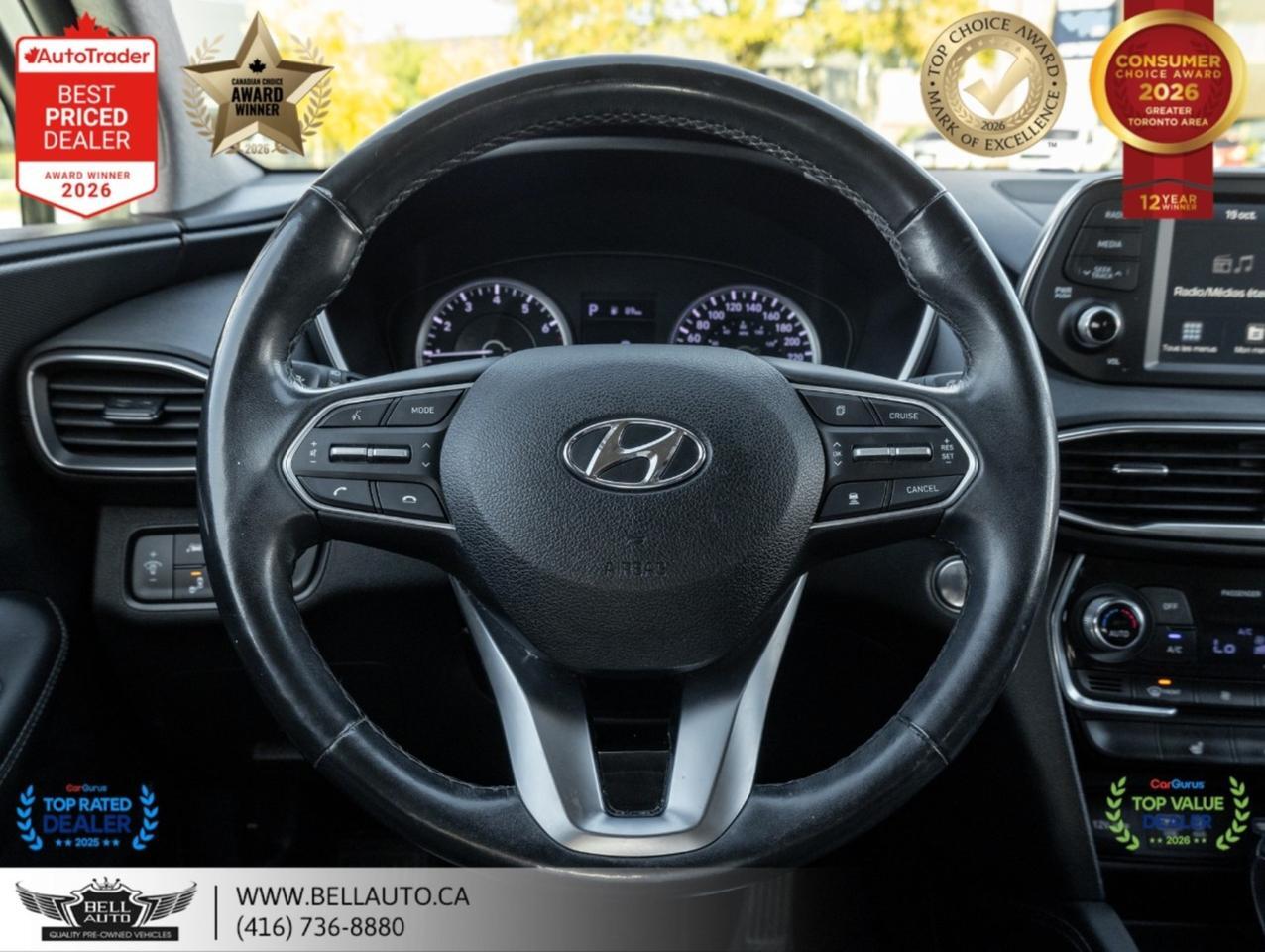 2020 Hyundai Santa Fe Preferred | B.CAM | PANO | LTHR | CARPLAY | DRIVEMODS | NOACCIDENT Toronto ON