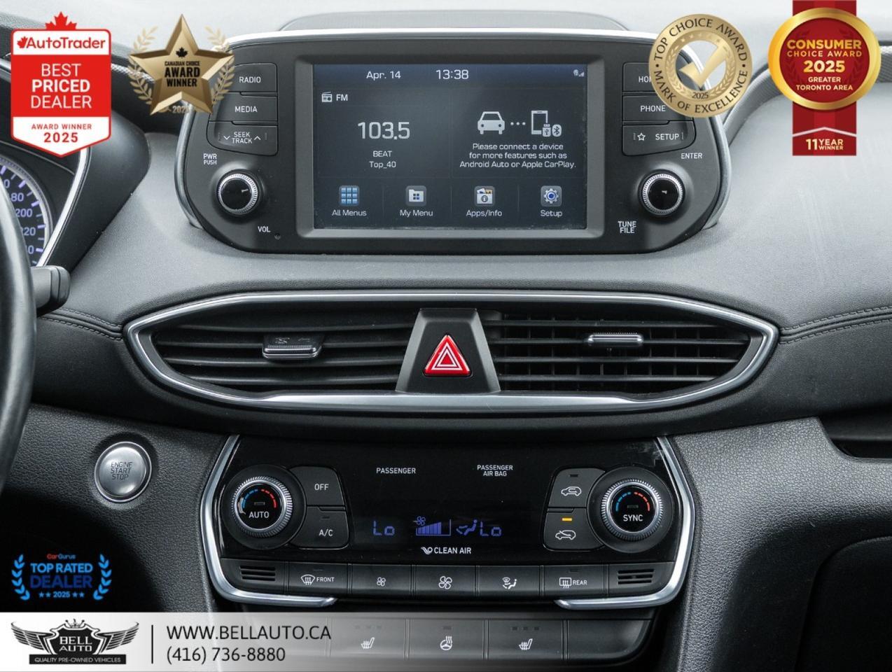 2020 Hyundai Santa Fe Preferred AWD B.CAM B.SPOT LANEASSIST NOACCIDENT Toronto ON