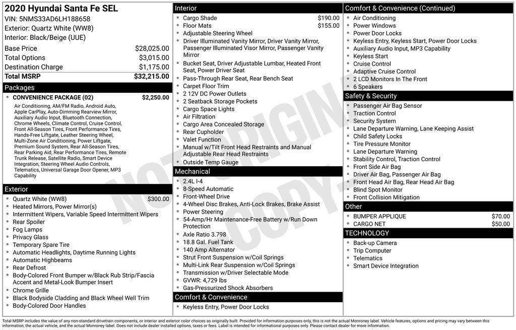 2020 Hyundai Santa Fe SEL Akron OH