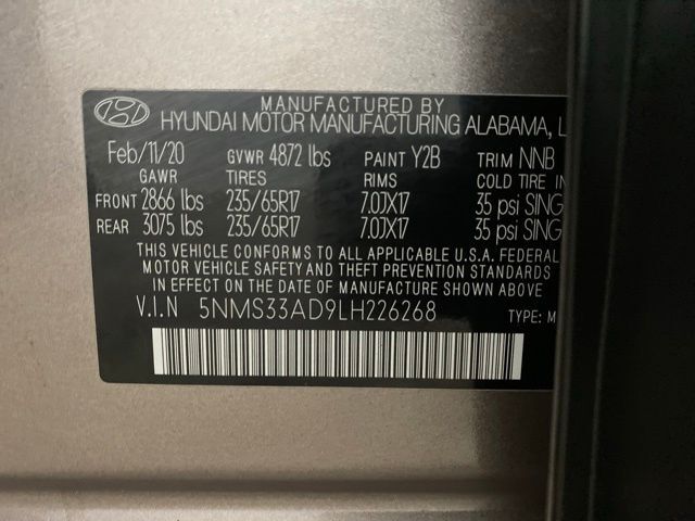 2020 Hyundai Santa Fe SEL Dallas TX