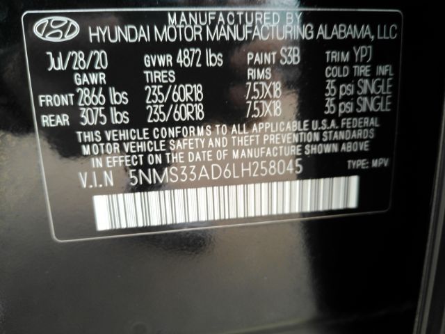 2020 Hyundai Santa Fe SEL Plano TX