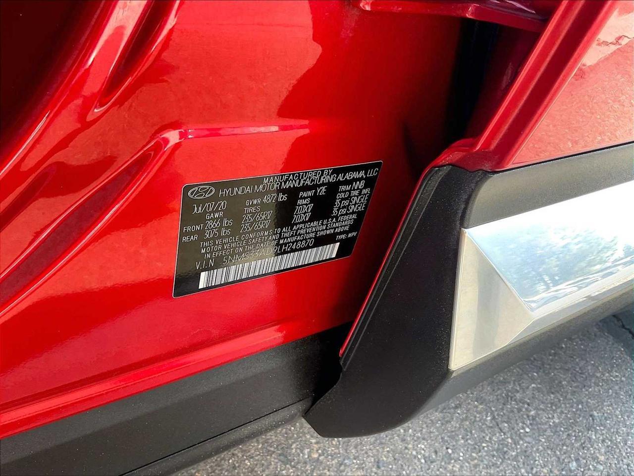 2020 Hyundai Santa Fe SEL w/SULEV Roseville CA
