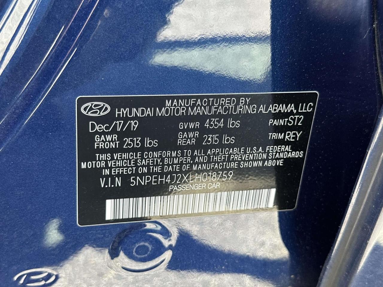 2020 Hyundai Sonata Limited Alexandria VA