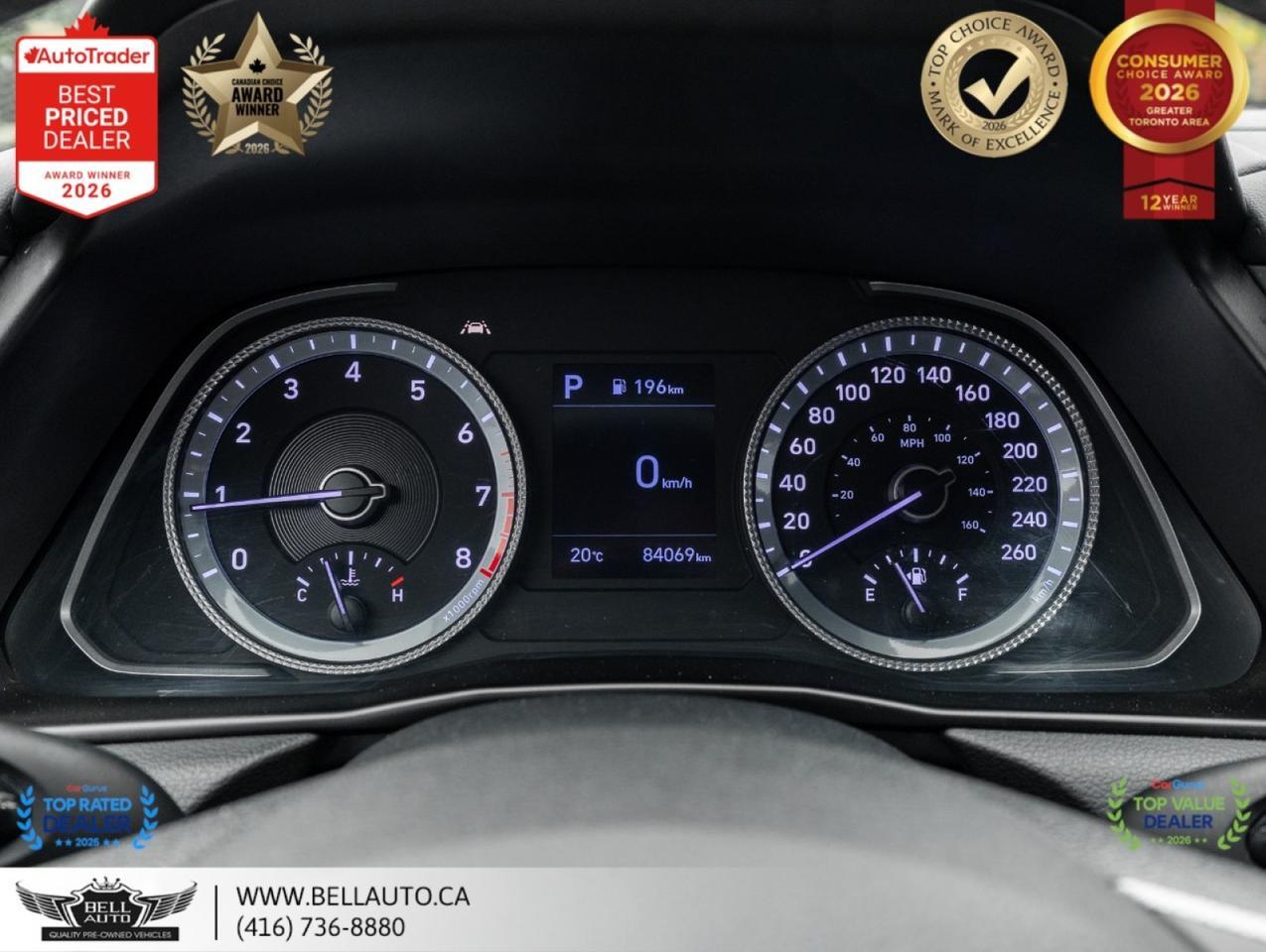 2020 Hyundai Sonata Preferred | B.CAM | DRIVEMODS | SRVCRCRDS | NOACCIDENT Toronto ON