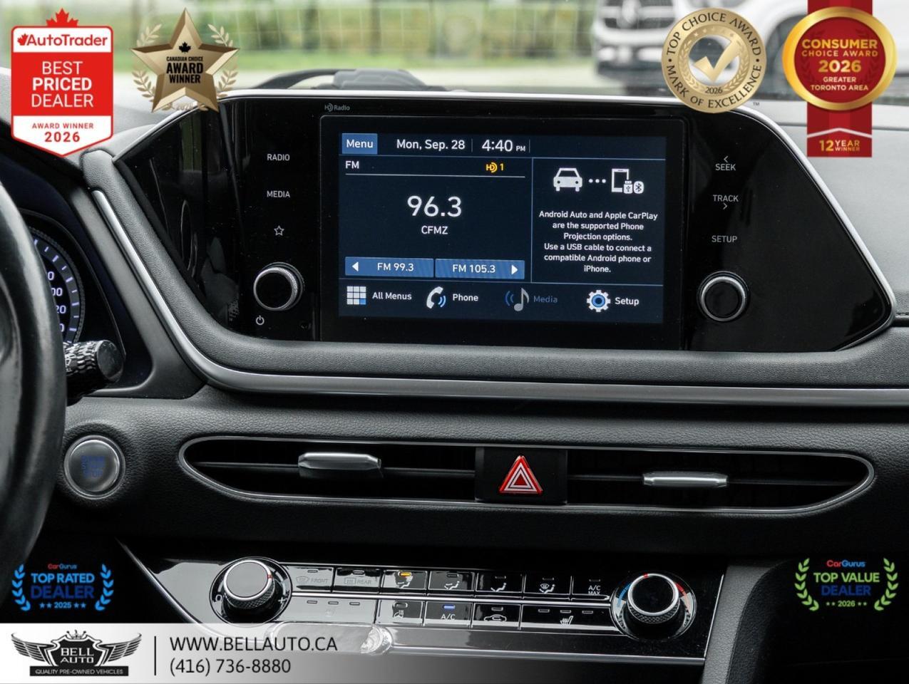 2020 Hyundai Sonata Preferred | B.CAM | DRIVEMODS | SRVCRCRDS | NOACCIDENT Toronto ON