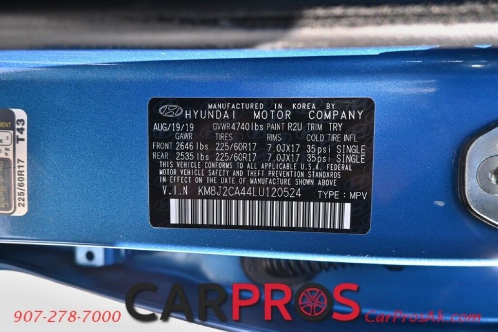 2020 Hyundai Tucson SE - All Wheel Drive - Power Locks, Windows & Mirrors - Apple CarPlay & Android Auto - Bluetooth - Keyless Entry - Forward Collision Alert & Lane Keep Assist - Power Driver's Seat - Aluminum Wheels - Only 23K Miles - 26 MPG Anchorage AK