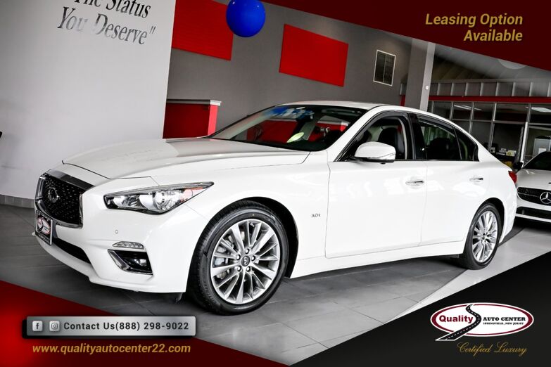 2020 INFINITI Q50 3.0t LUXE, Essential Pkg, nvigation, Blind Spot Springfield NJ