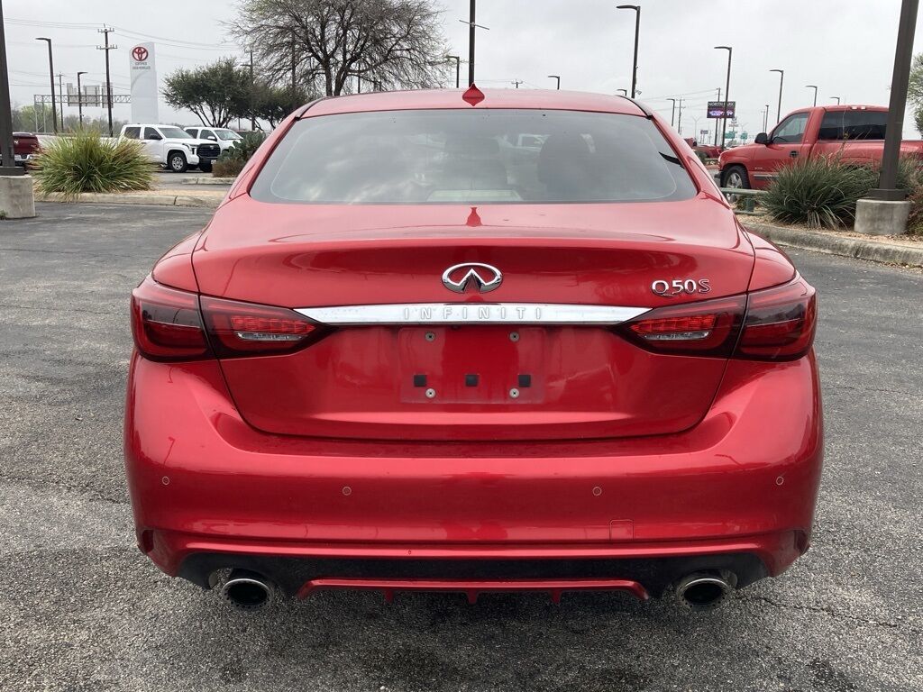 2020 INFINITI Q50 Red Sport 400 San Antonio TX