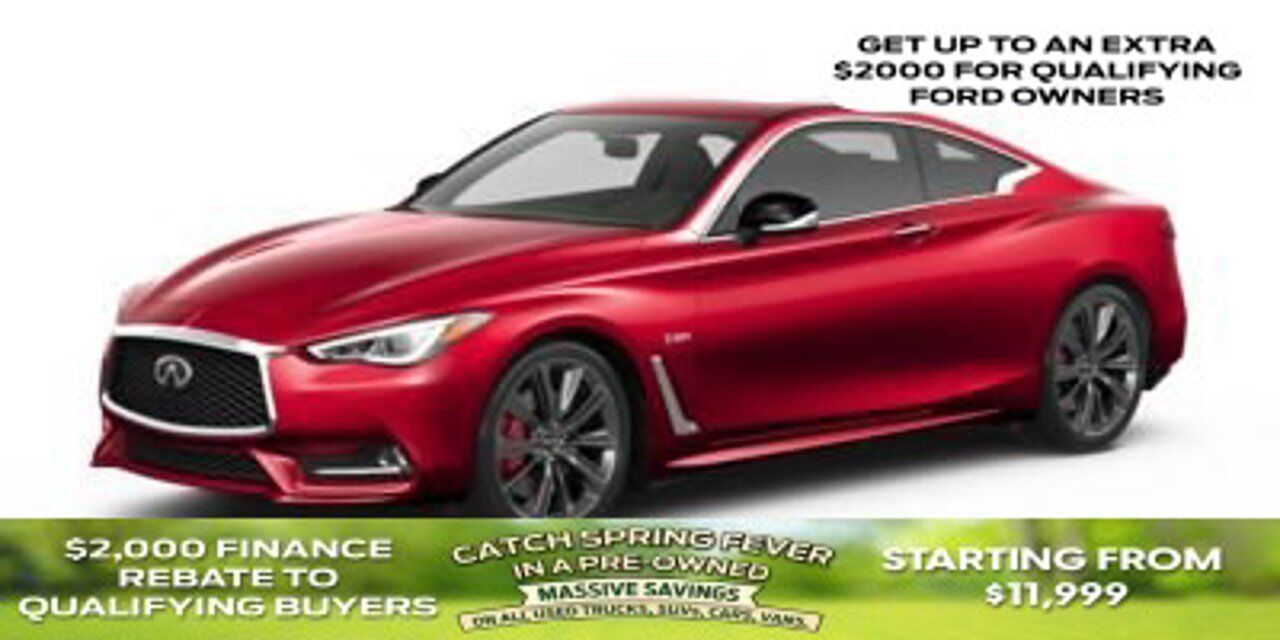 2020 INFINITI Q60 Red Sport I-LINE