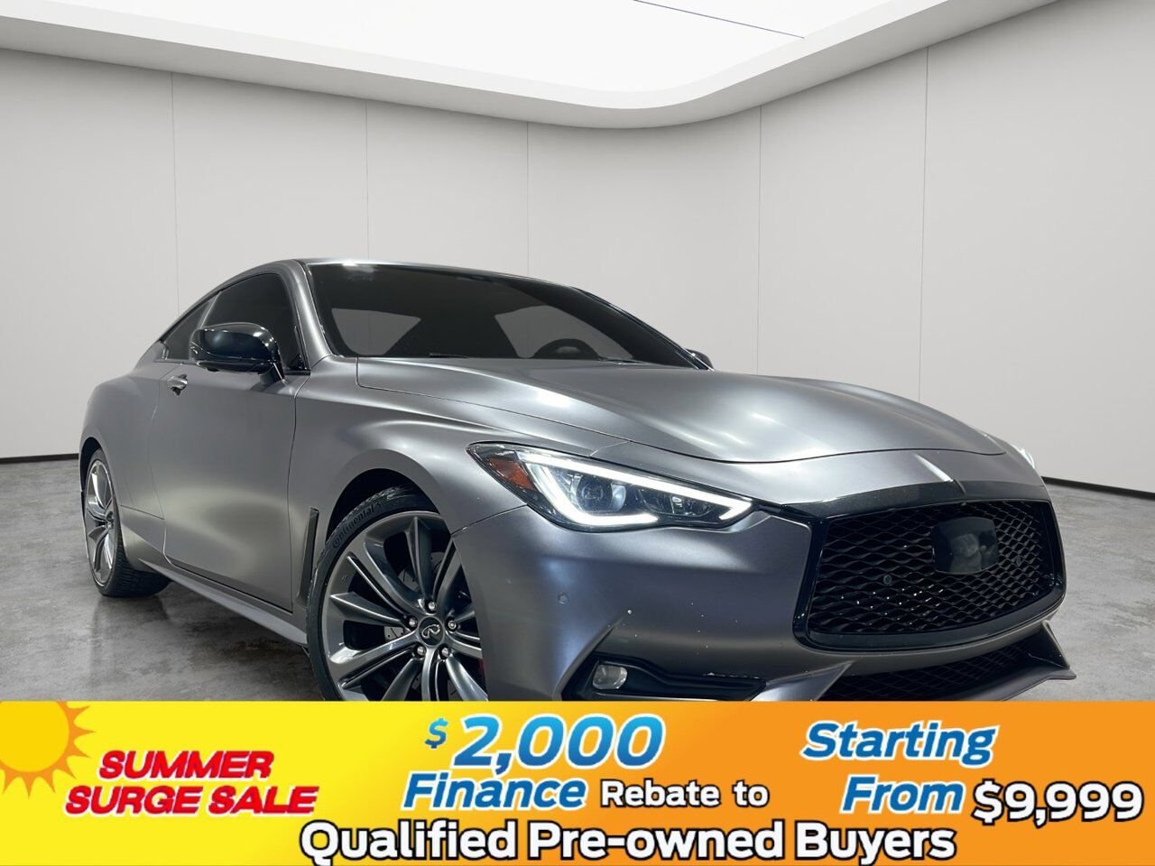 2020 INFINITI Q60 Red Sport I-LINE