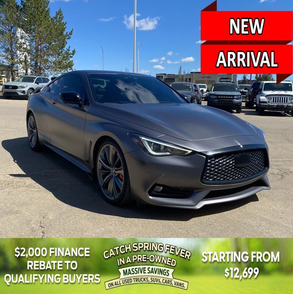 2020 INFINITI Q60 Red Sport I-LINE