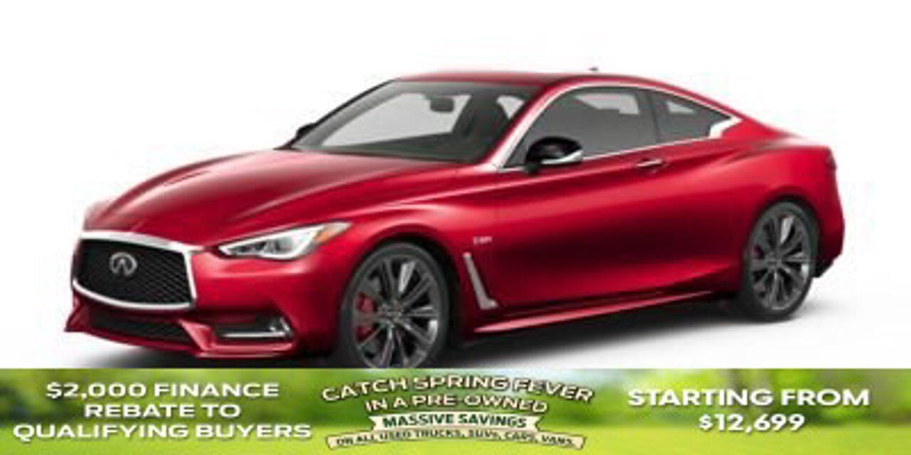 2020 INFINITI Q60 Red Sport I-LINE