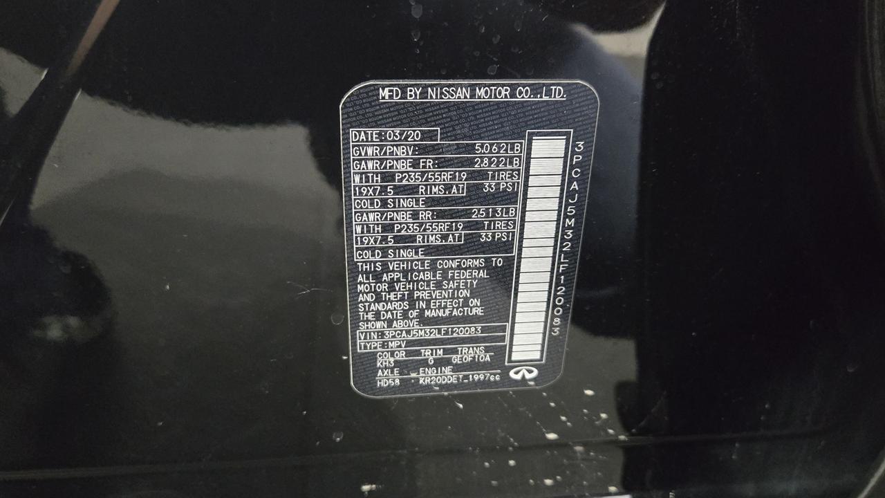 2020 INFINITI QX50 LUXE Jersey City NJ