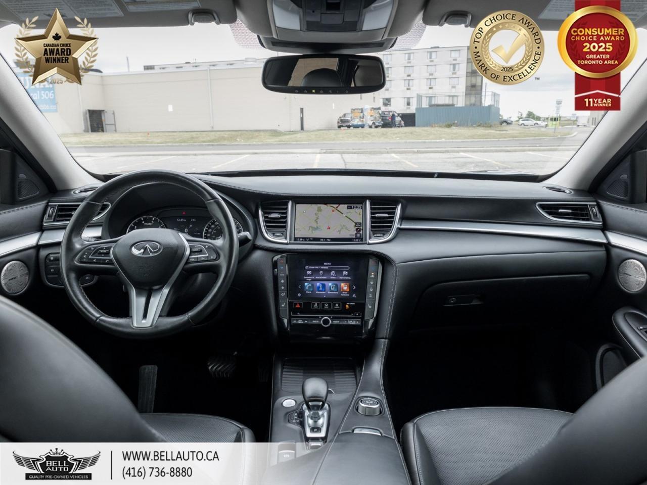 2020 INFINITI QX50 ProASSIST | 360 CAMERA | PANORAMIC ROOF | BOSE SOUND | POWER AND MEMORY SEATS | ONSTAR | ONE OWNER Toronto ON