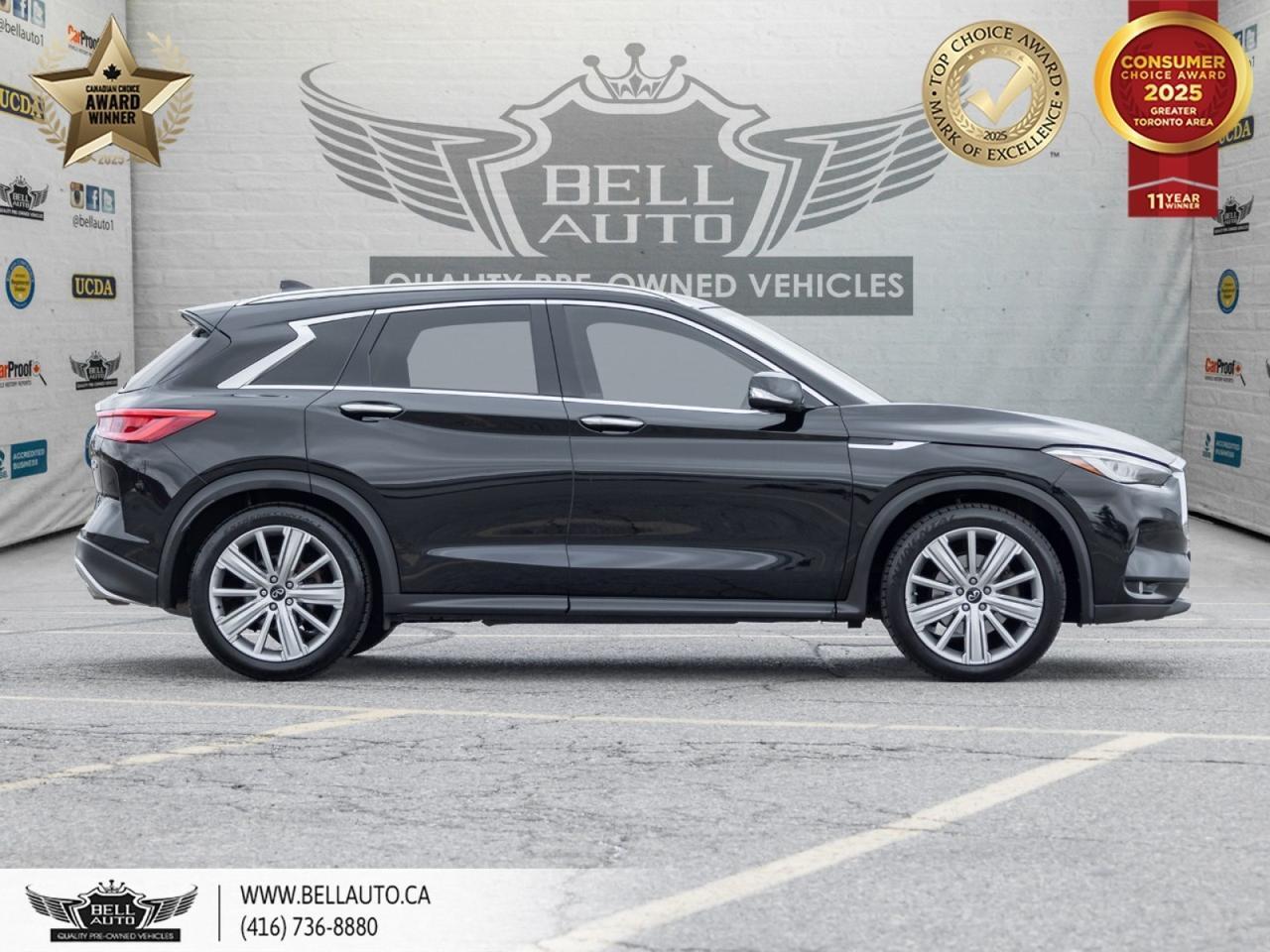 2020 INFINITI QX50 ProASSIST | 360 CAMERA | PANORAMIC ROOF | BOSE SOUND | POWER AND MEMORY SEATS | ONSTAR | ONE OWNER Toronto ON