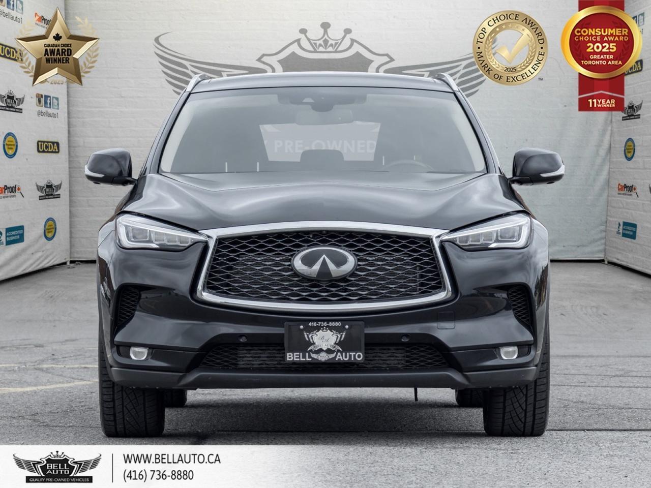 2020 INFINITI QX50 ProASSIST | 360 CAMERA | PANORAMIC ROOF | BOSE SOUND | POWER AND MEMORY SEATS | ONSTAR | ONE OWNER Toronto ON
