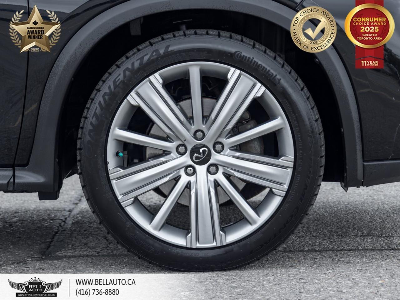 2020 INFINITI QX50 ProASSIST | 360 CAMERA | PANORAMIC ROOF | BOSE SOUND | POWER AND MEMORY SEATS | ONSTAR | ONE OWNER Toronto ON