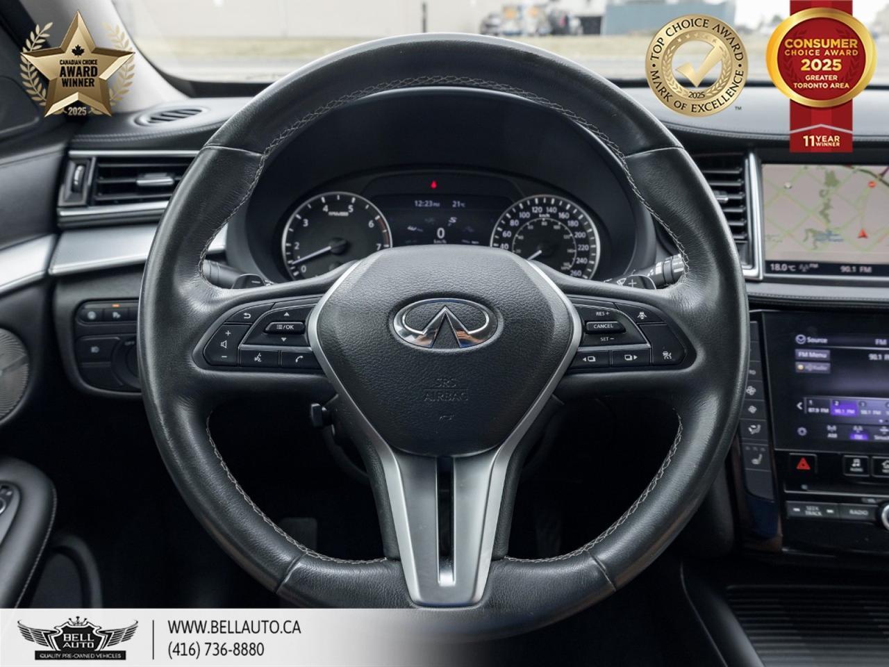 2020 INFINITI QX50 ProASSIST | 360CAM | PANO | BOSE | PWR MMRY SEAT | ONEOWNER | NOACCIDENT Toronto ON