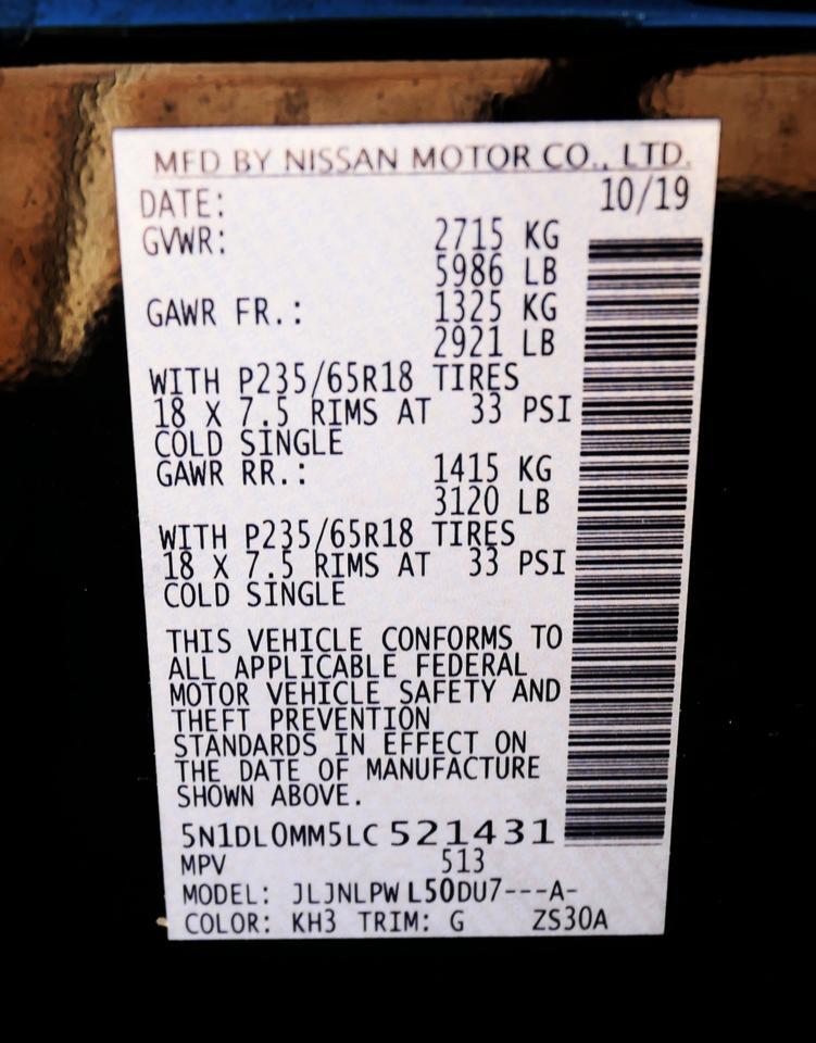 2020 INFINITI QX60 PURE San Juan TX