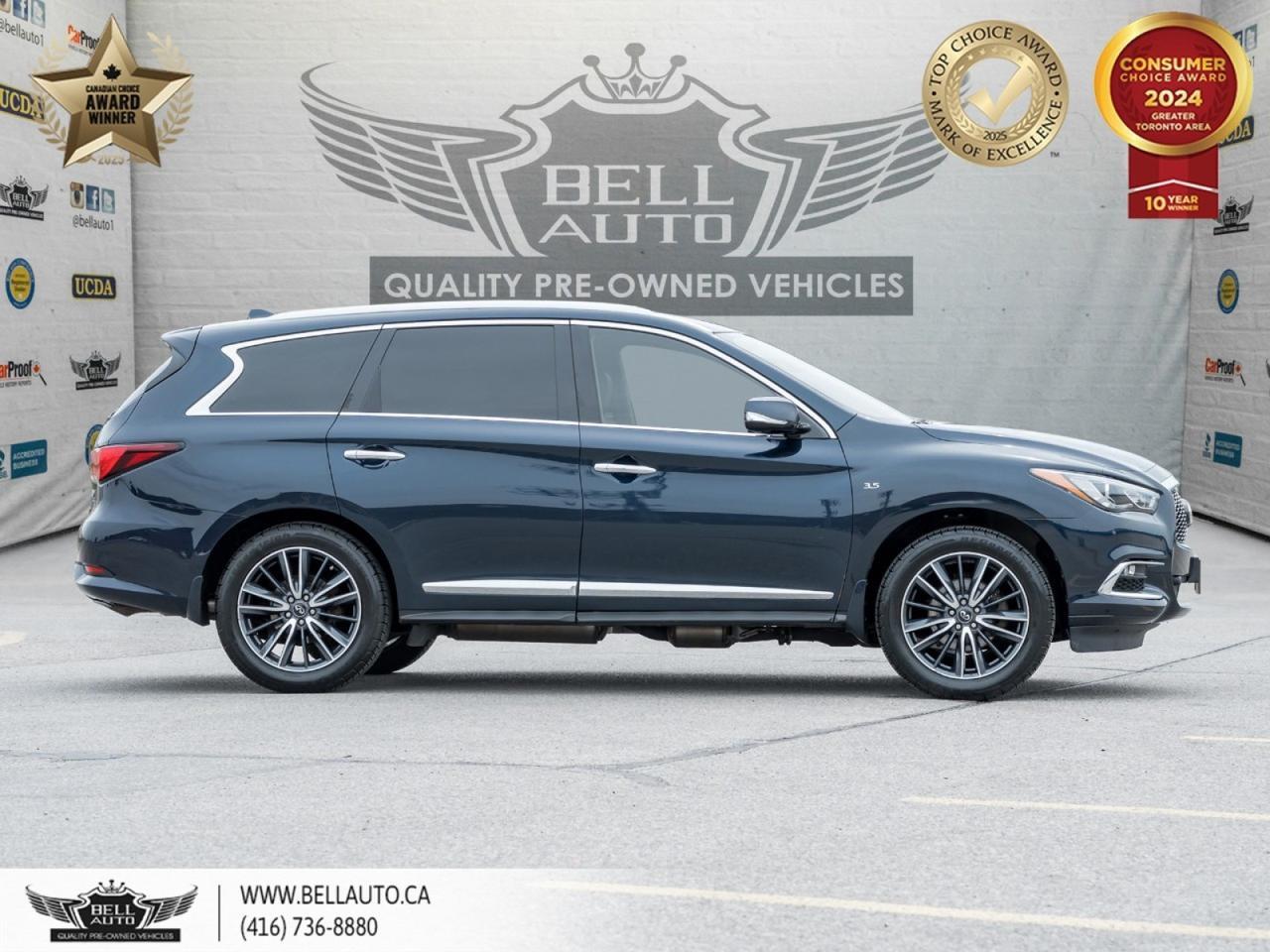 2020 INFINITI QX60 Sensory | 7PASS | NAVI | 360CAM | BOSE | PANO | REARENTRTNMNT | WOODTRIM Toronto ON
