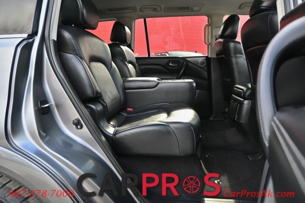 2020 INFINITI QX80 LUXE - V8 - AWD - Proassist & Driver Assist Pkg - Power Leather Heated Seats - Heated Steering Wheel - Remote Start - Bose Premium Audio - NAV - Backup Camera - Apple CarPlay/Android Auto - 3rd Row - Seats 7 - Sunroof - Tow Pkg Anchorage AK
