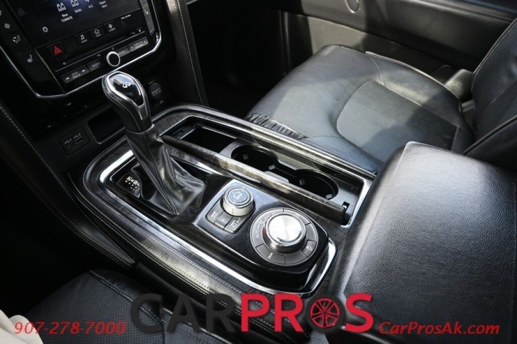 2020 INFINITI QX80 LUXE - V8 - AWD - Proassist & Driver Assist Pkg - Power Leather Heated Seats - Heated Steering Wheel - Remote Start - Bose Premium Audio - NAV - Backup Camera - Apple CarPlay/Android Auto - 3rd Row - Seats 7 - Sunroof - Tow Pkg Anchorage AK