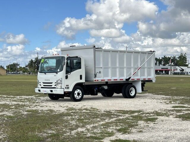 2020 Isuzu NPR-HD 14&apos; Aluminum Landscape Dump Truck Homestead FL