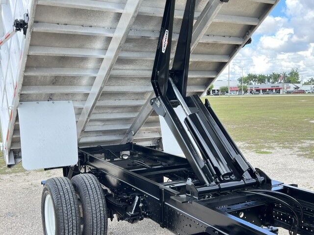 2020 Isuzu NPR-HD 14&apos; Aluminum Landscape Dump Truck Homestead FL