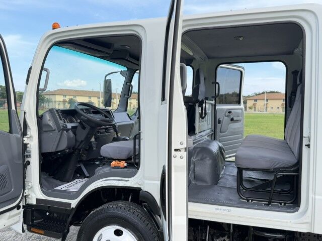 2020 Isuzu NPR-HD Crew Cab 14' Aluminum Landscape Dump Truck Homestead FL